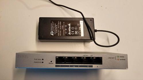 Zyxel fs1200-5hp managed network switch PoE