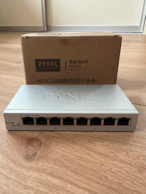 Zyxel GS1200-8 managed 8-poorts Gb switch