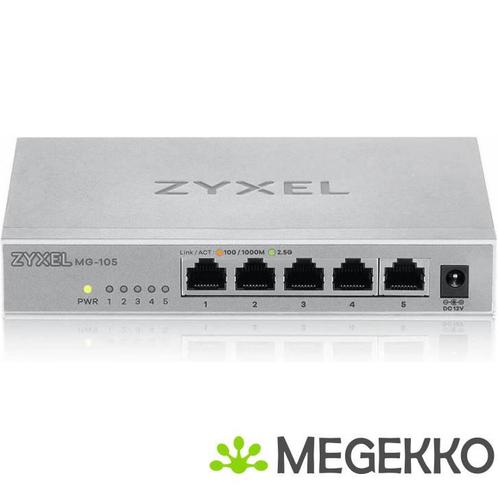 Zyxel MG-105 Unmanaged 2.5G Ethernet (10010002500) Staal