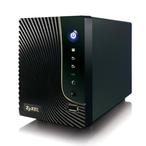 Zyxel nsa320 2 bay,s nas max.2x 4TB
