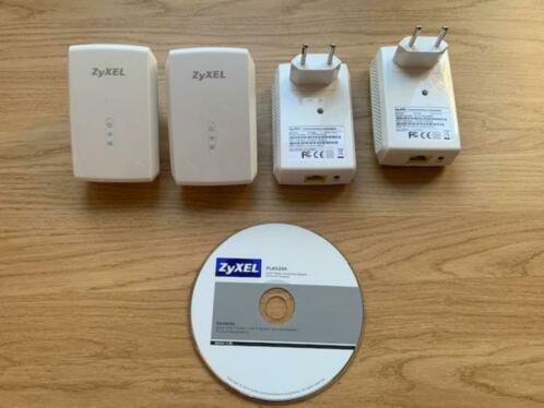 Zyxel PLA-5206 Powerline adapters, set van 4 stuks