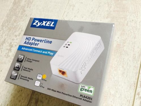 Zyxel PLA4201 500 Mbit powerline adapter 