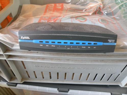 ZyXEL Prestige 600 serie ADSL router met switch