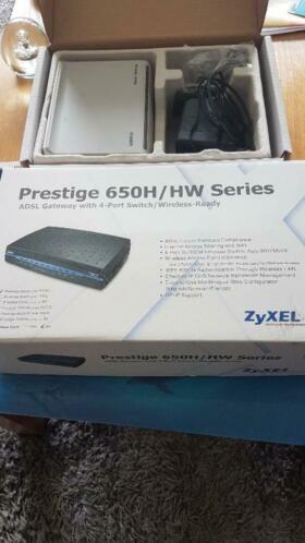 Zyxel Prestige 650HHW routerswitch NIEUW
