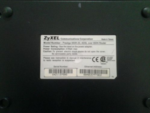 ZyXEL Prestige 650R-33 router