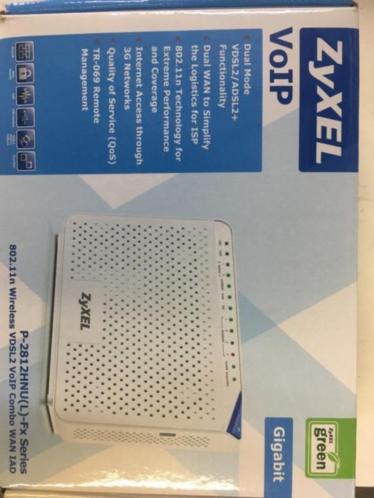 Zyxel VoIP modem P-2812HNU