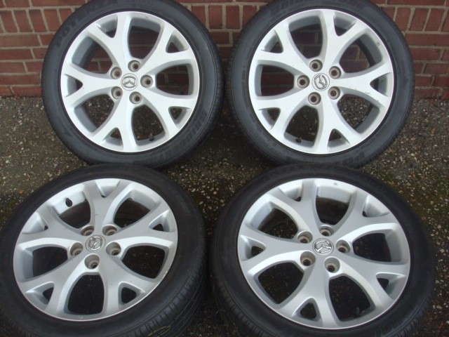 17’’Originele Mazdan Y-Spock Velgen en Banden 5x114.3