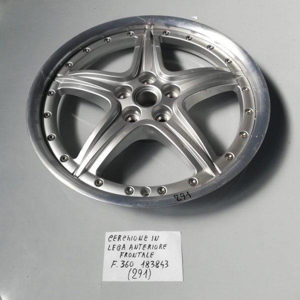 Front part of front modular wheel rim Ferrari 360