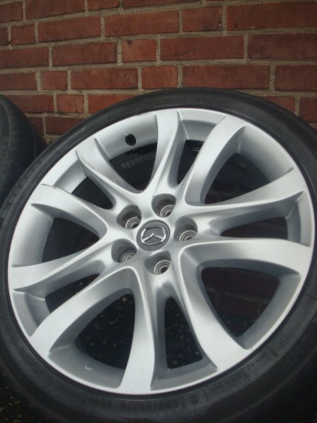 19” Originele Mazda CX-5 Velgen met Banden 5x114,3