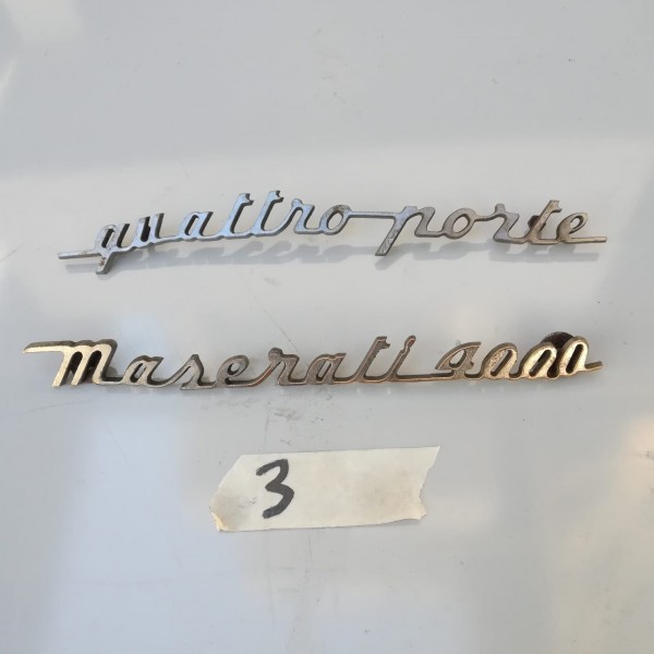 Emblem Maserati Quattroporte 4000