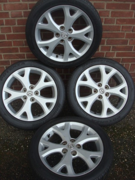 17’’Originele Mazdan Y-Spock Velgen en Banden 5x114.3