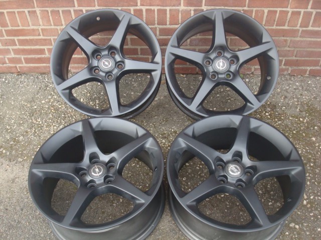 19''Inch Origineel Opel insignia Zwaart Zonder Banden 5x120