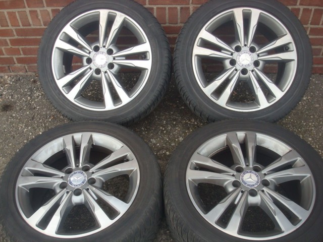 17 inch Originele Avantgarde Velgen Mercedes C E klasse Steek 5x112