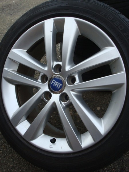 17''Originele Fiat Velgen en Banden Steek 5x110