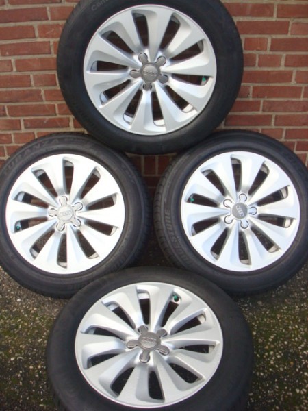 17"Inch Origineel Comfort Line Velgen en Banden Audi A6