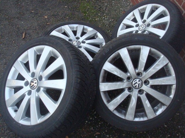 17”Orig VW Highline Velgen Golf 5 6 7 Audi a3 a4 Seat 5x112