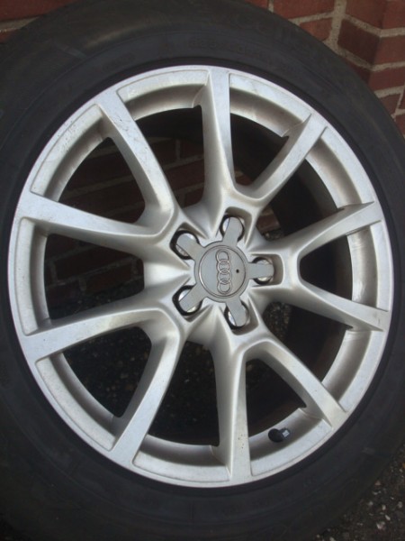 18’’Inch Originele Audi Y-Spoke Velgen en banden 5x112