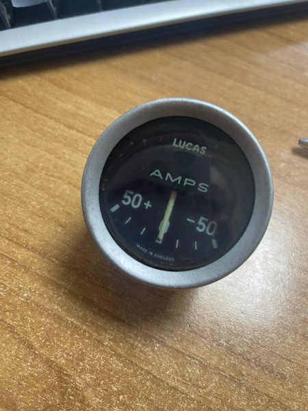Amps gauge for Maserati Mistral and Quattroporte s1