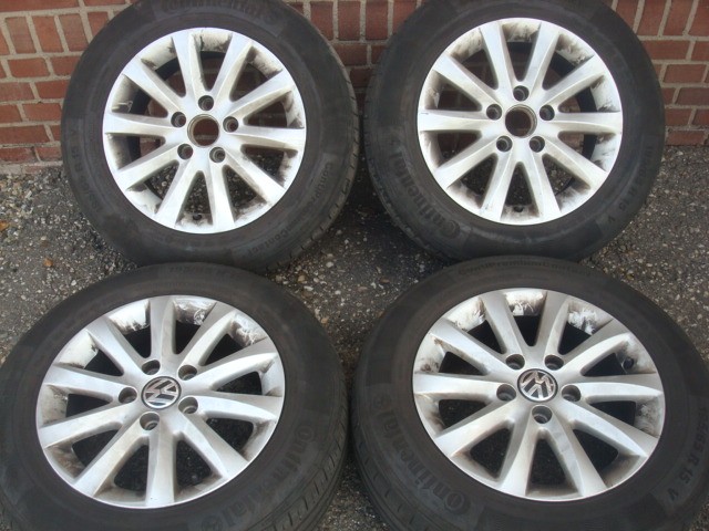 15 Inch Originele VW Scirocco Velgen Caddy Golf 5 6 7 Touran