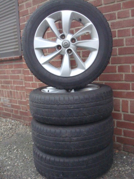 15” ORIGINELE OPEL CORSA ADAM VELGEN STEEK 4x100