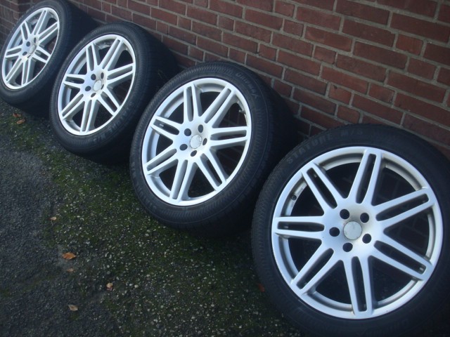 20 Inch RS 4 Velgen en Banden Steek 5x112