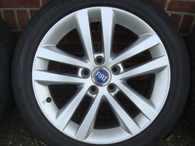 17''Originele Fiat Velgen en Banden Steek 5x110