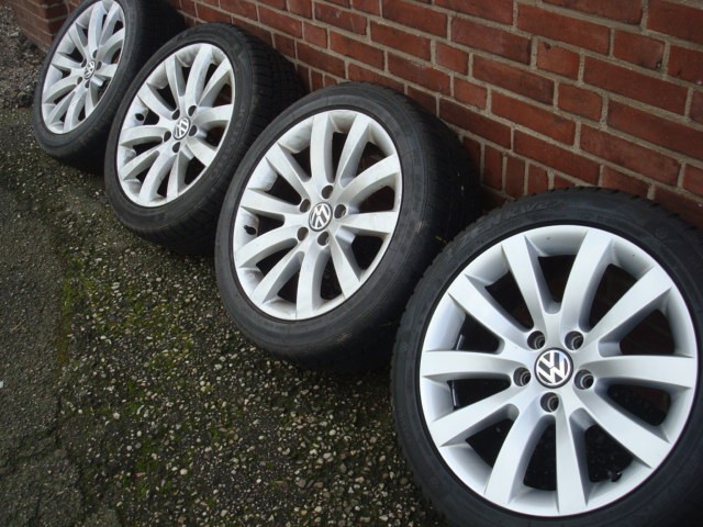 17 nch Originele Proline Velgen en Banden Steek 5x112