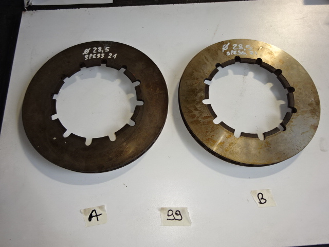 Rear brake discs for Maserati Khamsin and Ghibli