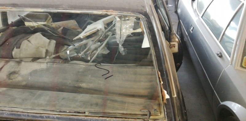 Rear window Ferrari 365/400 and 412