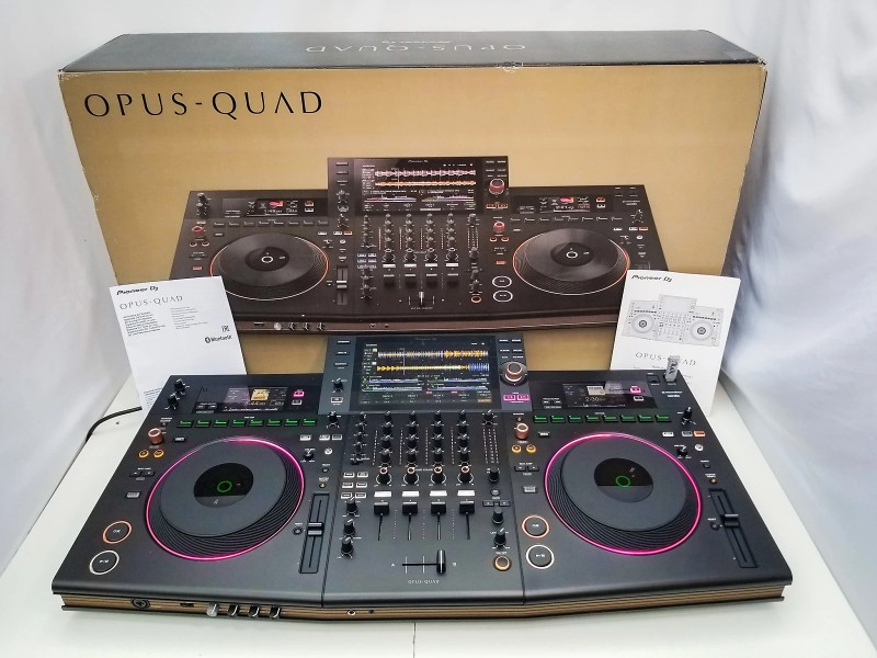 AlphaTheta XDJ-AZ, AlphaTheta OMNIS-DUO, Pioneer OPUS-QUAD, Pioneer XDJ-RX3, Pioneer XDJ-XZ, Pioneer DDJ-FLX10, Pioneer DDJ-REV7, Pioneer CDJ-3000, Pioneer DJM-A9, AlphaTheta Euphonia, Pioneer CDJ-2000NXS2, Pioneer DJM-900NXS2, Pioneer DJM-V10-LF