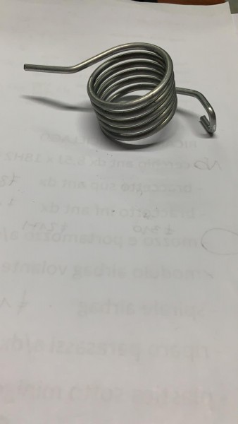 Brake pedal return spring for Lamborghini Miura