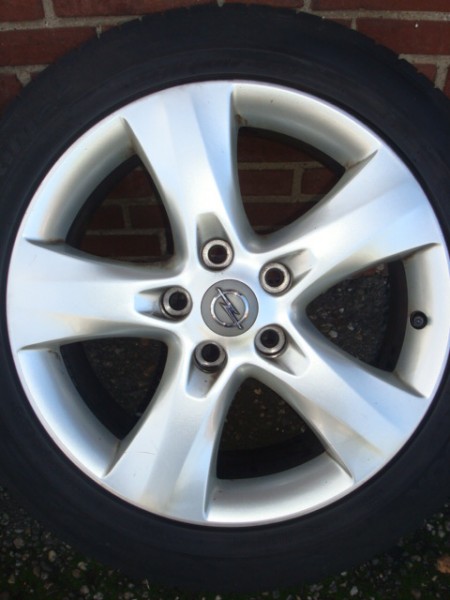 17'' inch Originele Opel Velgen en Banden Steek 5x115