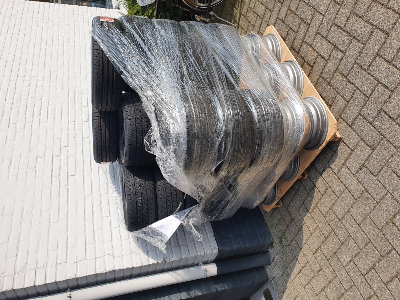 Hogedrukwielen aanhanger