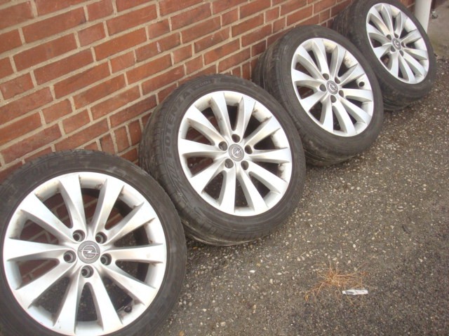 17’Inch Originele Opel OPC Velgen Astra J Steek 5x110