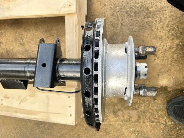 Rear axle with differential for Maserati Indy