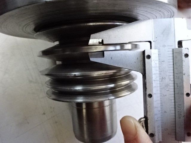 Crankshaft pulley Ferrari 330 GTC and 365 GT 2+2