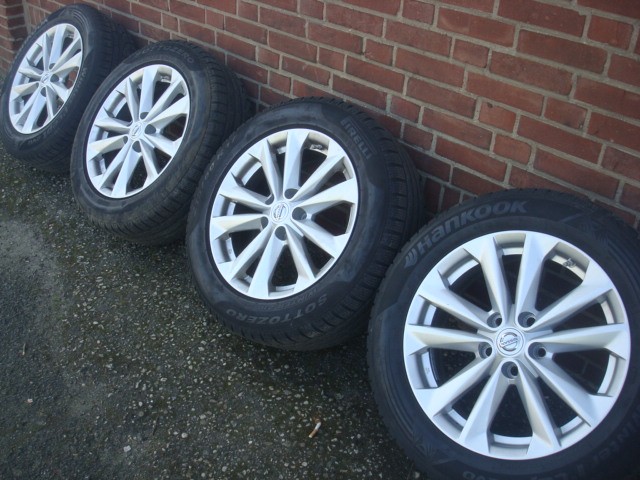 17’’inch Originele Nissan Qashqai Velgen 5x114.3