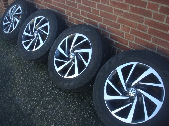 17’’Inch Originele VW Woodstock Velgen en Banden 5x112