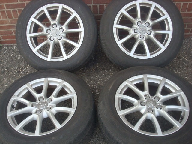 18’’Inch Originele Audi Y-Spoke Velgen en banden 5x112