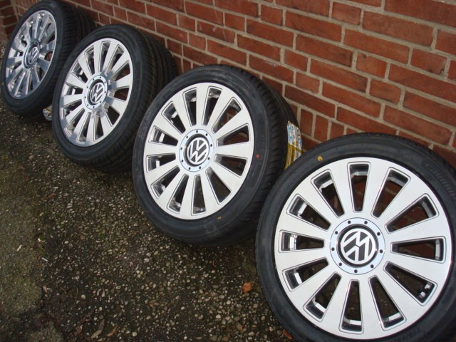 17''inch A8 Velgen en Banden Steek 5x100 5x112