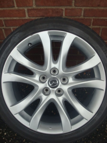 19” Originele Mazda CX-5 Velgen met Banden 5x114,3