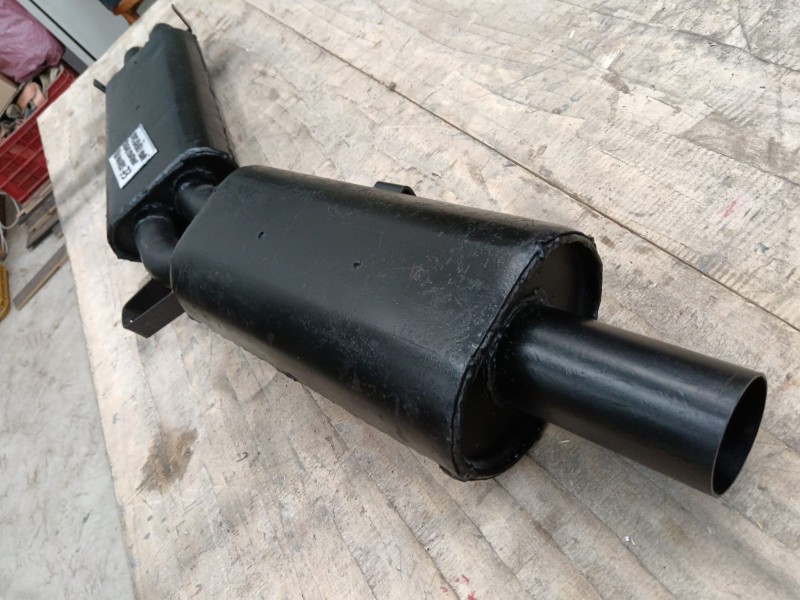 Central exhaust silencer Maserati Ghibli S1