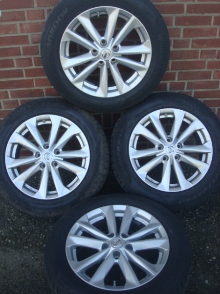 17’’inch Originele Nissan Qashqai Velgen 5x114.3