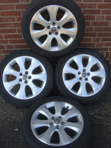 17 Inch Originele OPEL OPC Velgen en Banden Steek5x105