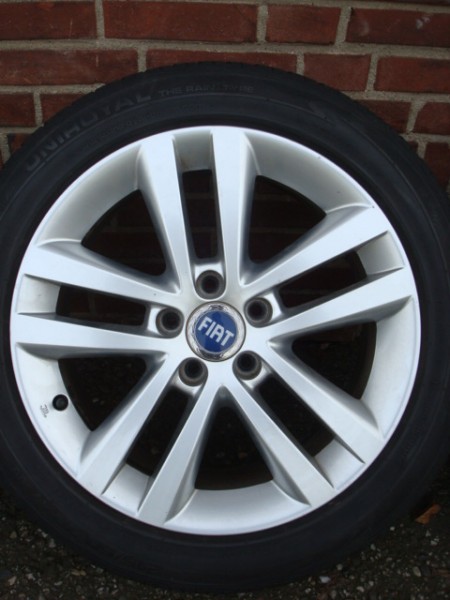 17''Originele Fiat Velgen en Banden Steek 5x110