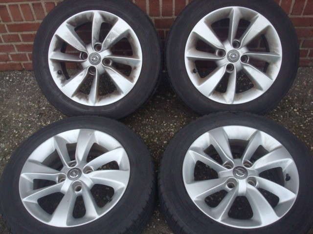 15” ORIGINELE OPEL CORSA ADAM VELGEN STEEK 4x100