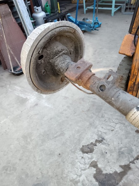 Rear axle with differential Fiat 1300/1500