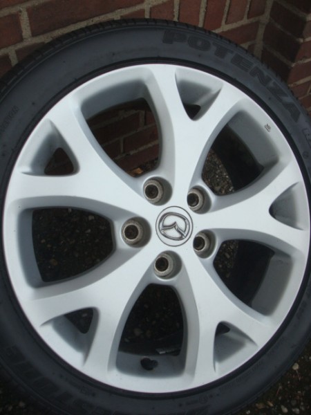 17’’Originele Mazdan Y-Spock Velgen en Banden 5x114.3
