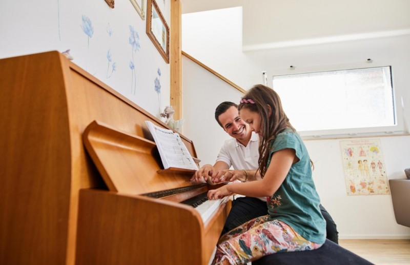Muzieklessen aan huis