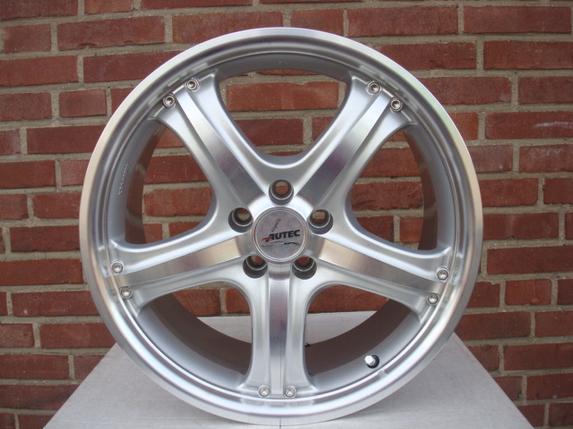 17'' Inch Autec Velgen Niewu Set Steek5x100